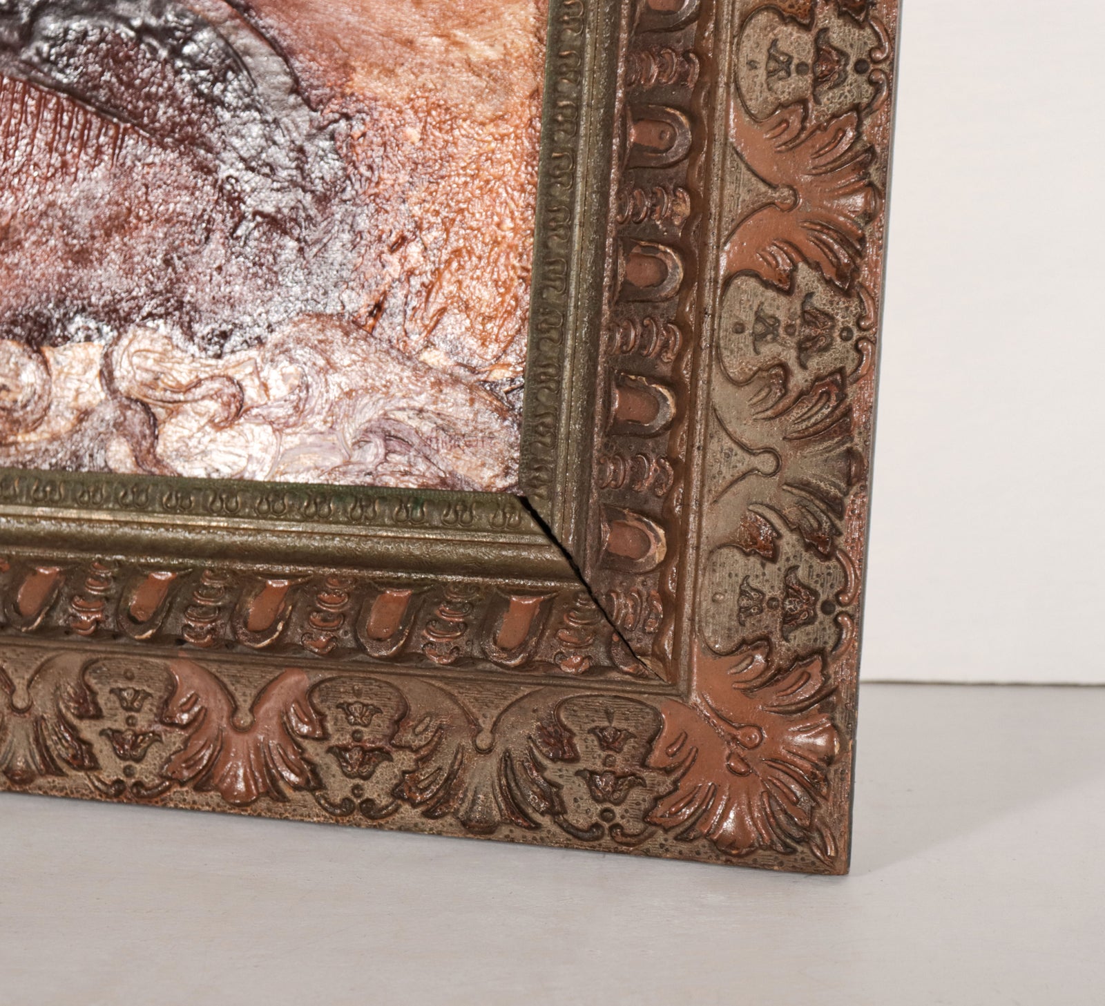 Surreal Landscape <br>Mid Century Oil <br><br>#D0742