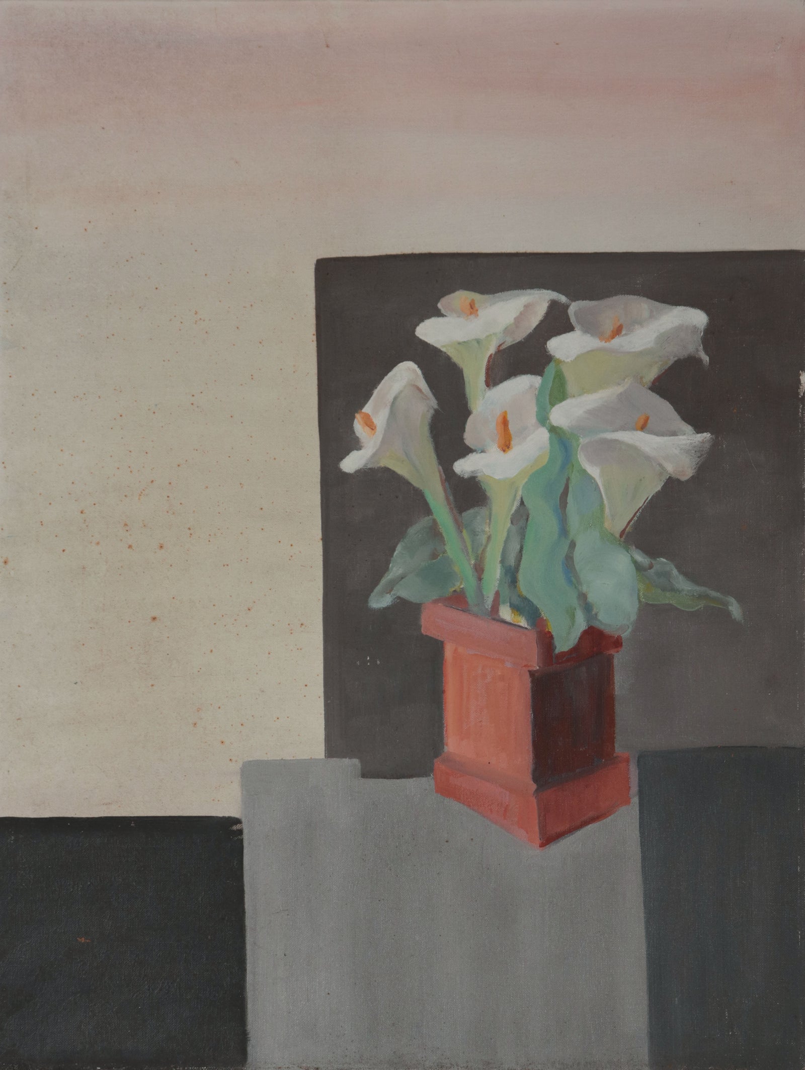<i>Still Life</i> <br>1989 Oil <br><br>#D0750