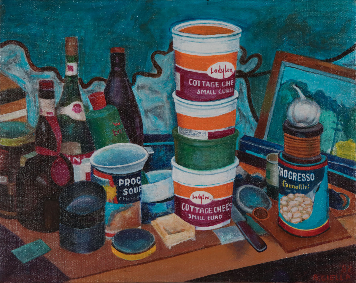 <i>Random Harvest</i> <br>1987 Acrylic <br><br>#D0756