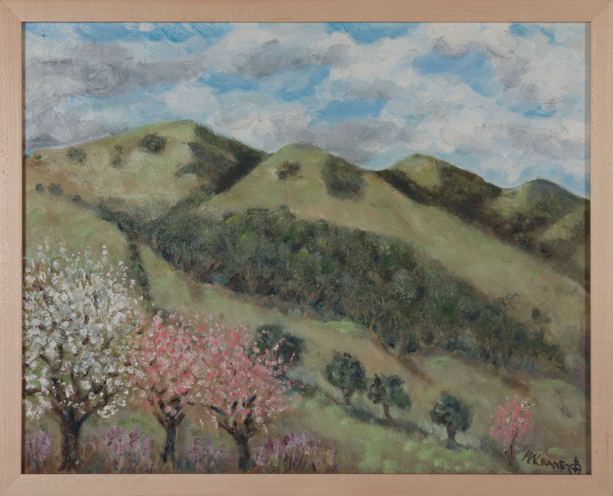 <i>March-Diablo Hills, Marsh Creek Road</i> <br>2010 Oil <br><br>#D0812