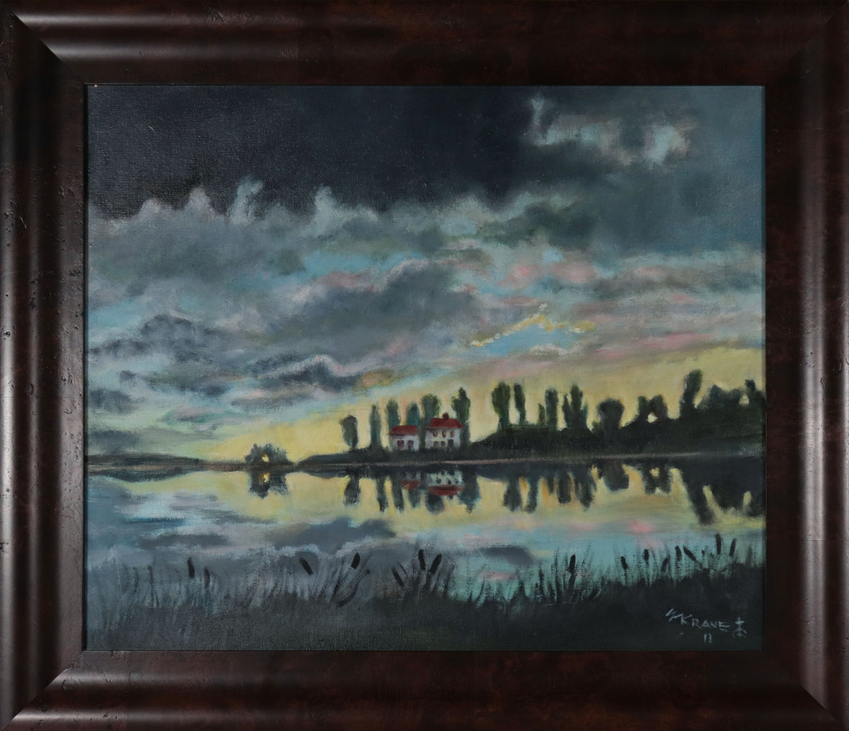 <i>The Delta Sacramento River</i> <br>2013 Oil <br><br>#D0819