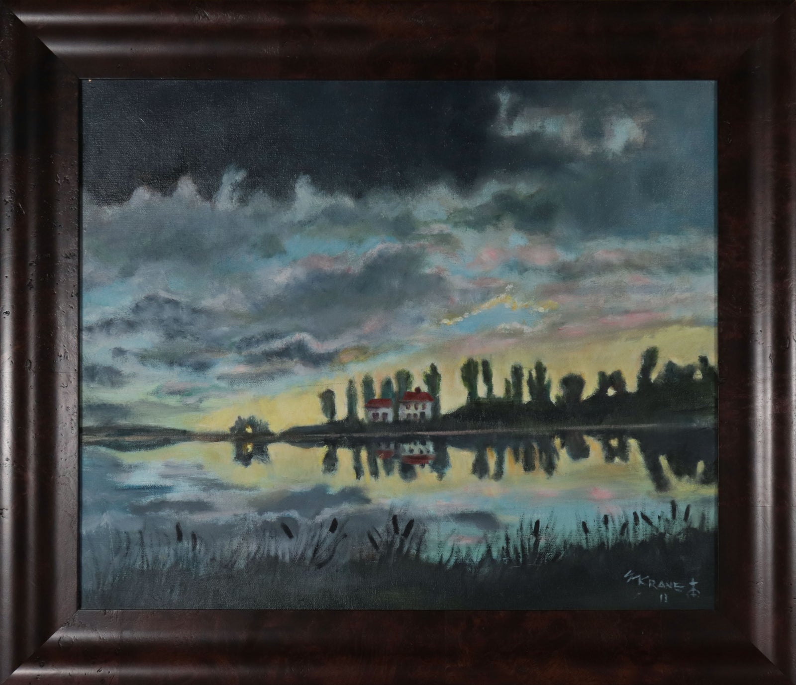 <i>The Delta Sacramento River</i> <br>2013 Oil <br><br>#D0819