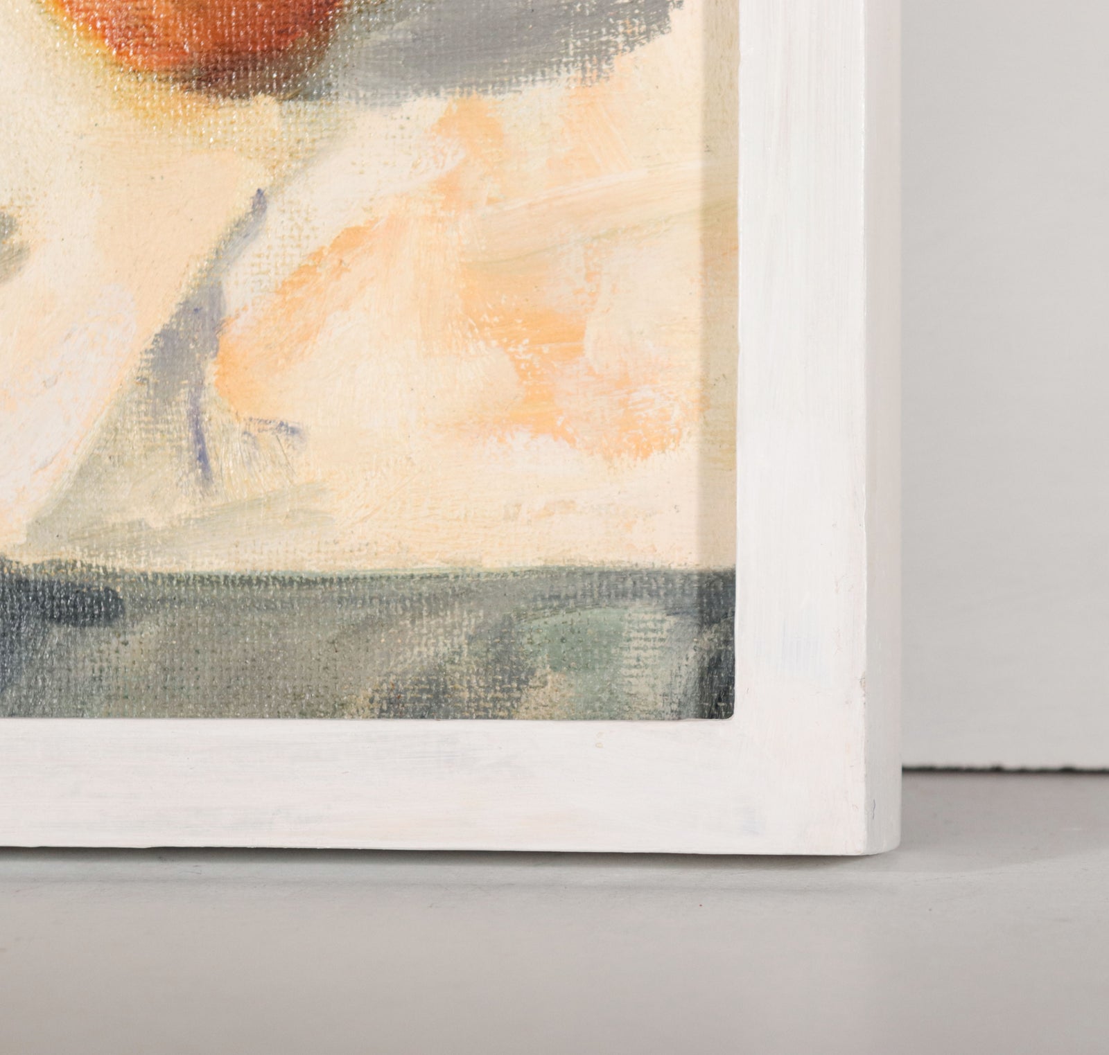 Warm Tabletop Still Life <br>1989 Oil <br><br>#D0948