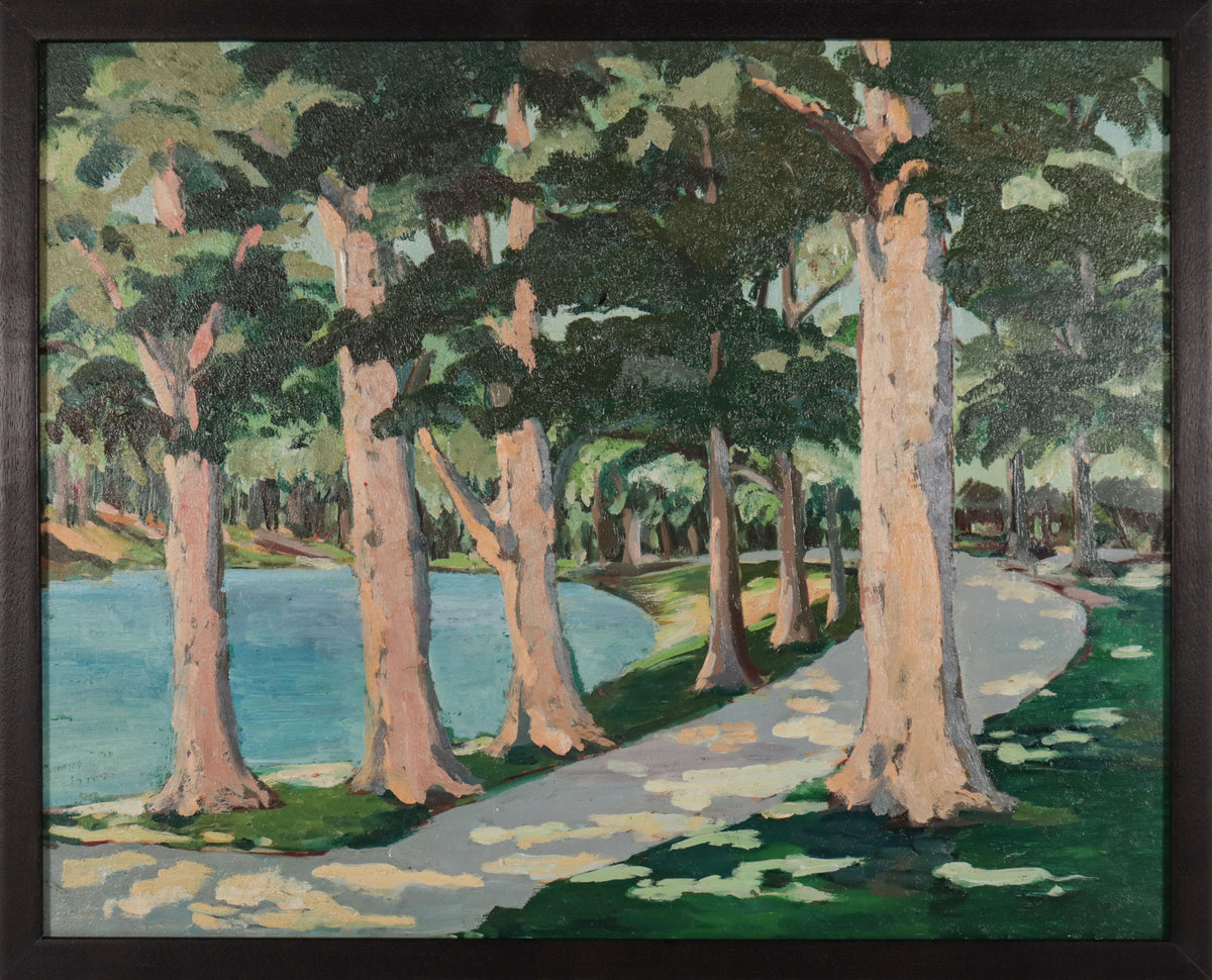 <i>Park</i> <br>1940s Oil <br><br>D1032