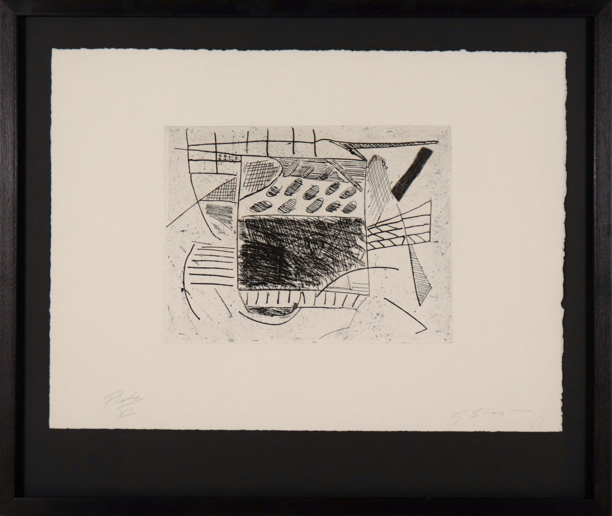 <I>Passing Through</I> <br>1969 Etching <br><br>#D1237