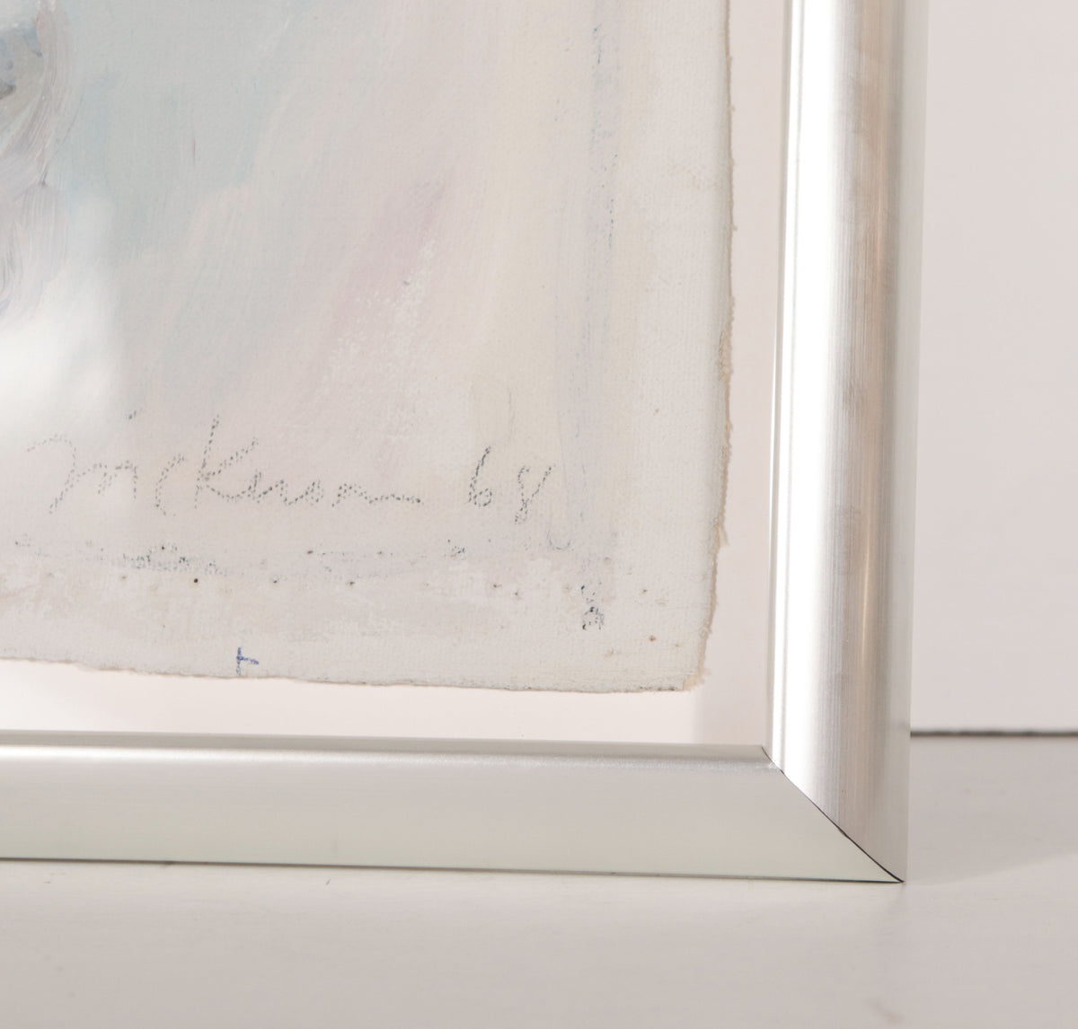 Cool-Toned Still Life <br>1968 Oil <br><br>#D1255