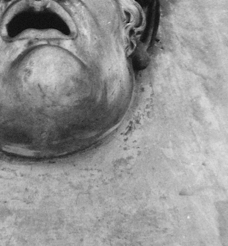 Theatrical Mask <br>1960s Silver Gelatin Print <br><br>#12125