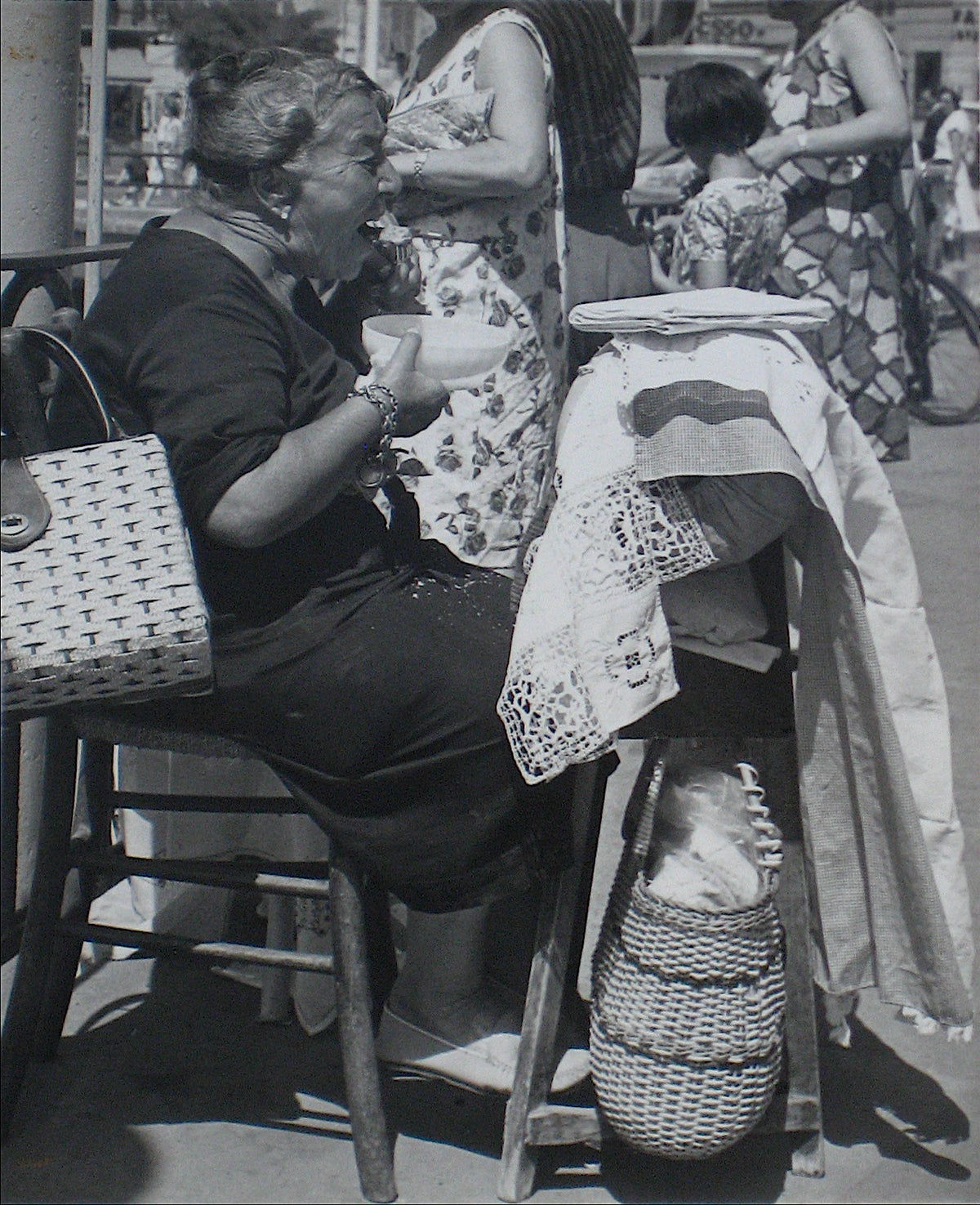 French Dining &lt;br&gt;1960s Photograph &lt;br&gt;&lt;br&gt;#12202