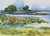 <i>Mystic Wetlands</i>, West Marin, CA <br>2009 Watercolor <br><br>#43996