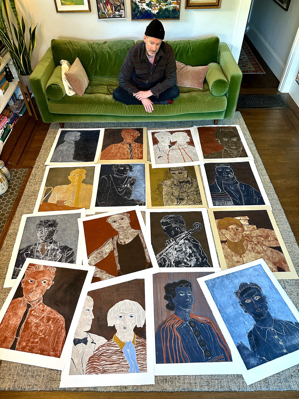 <i>Citizens of the 20th Century VII</i> <br>2023 Monotype <br><br>#C5402