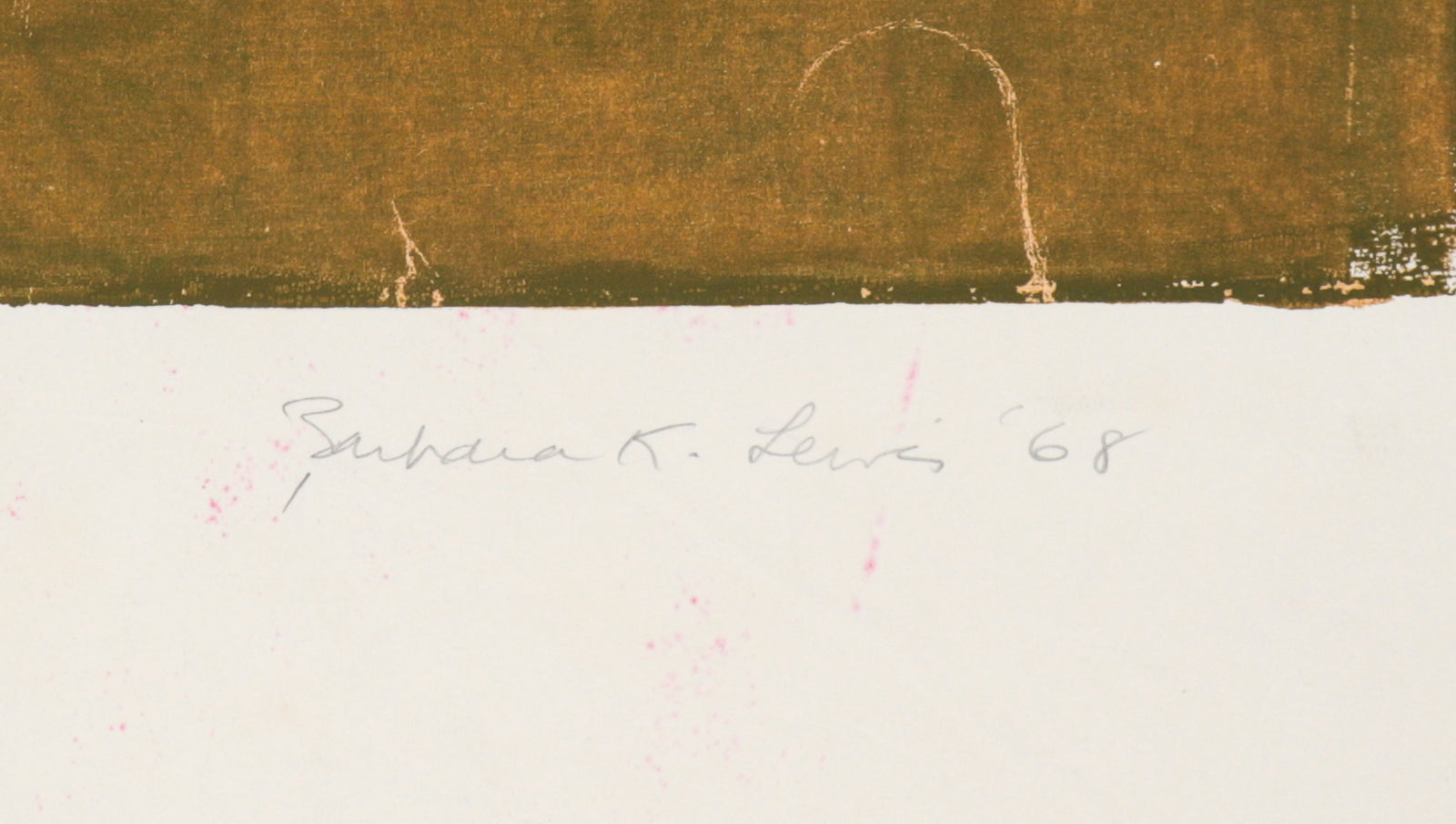 <I>Progression II</I> <br>Late 20th Century Mixed-Media on Paper<br><br>#C4464