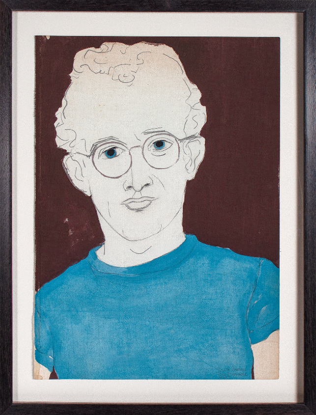 <I>Keith Haring</I> <br>2025 Gouache and Graphite <br><br>#C7966