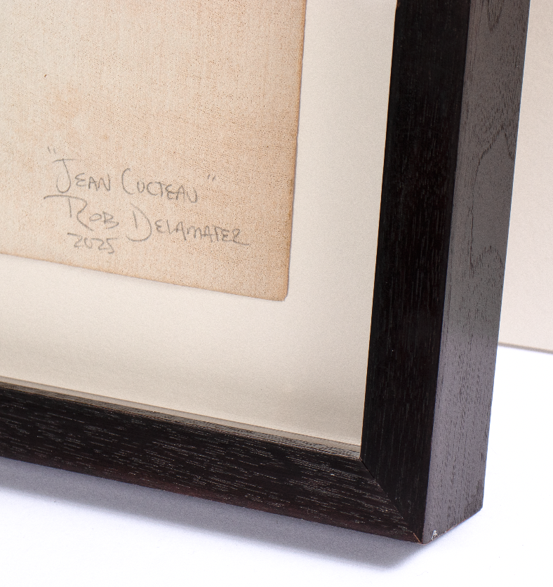 <I>Jean Cocteau</I> <br>2025 Gouache and Graphite <br><br>#C7972