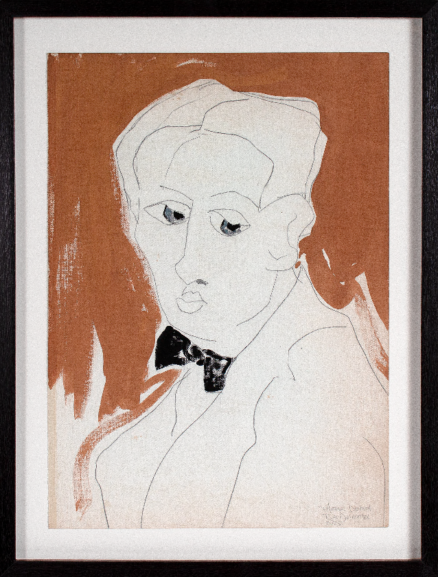 <I>Charles Demuth</I> <br>2025 Gouache and Graphite <br><br>#C7980