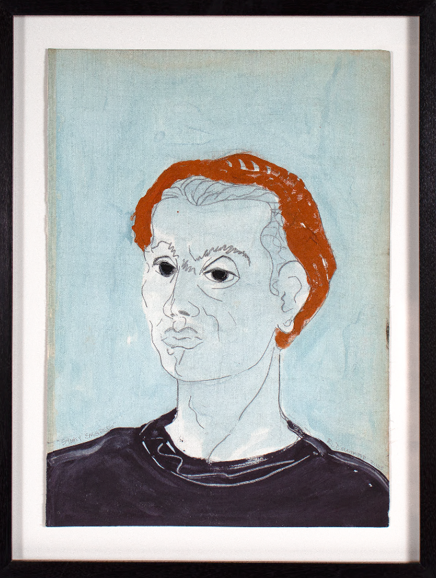 <I>Sydney Engelberg</I> <br>2025 Gouache and Graphite <br><br>#C7982