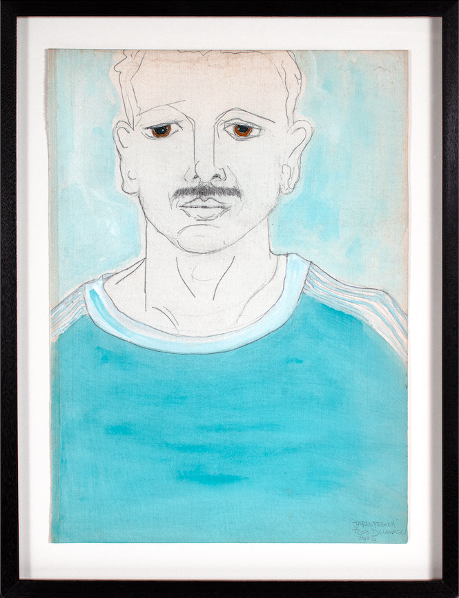 <I>Jared French</I> <br>2025 Gouache and Graphite <br><br>#C7983