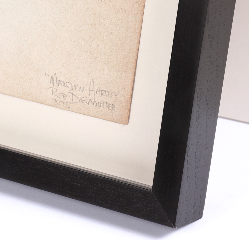 <I>Marsden Hartley</I> <br>2025 Gouache and Graphite <br><br>#C7987