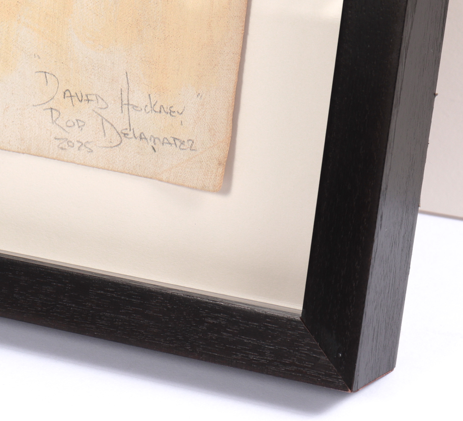 <I>David Hockney</I> <br>2025 Gouache and Graphite <br><br>#C7993