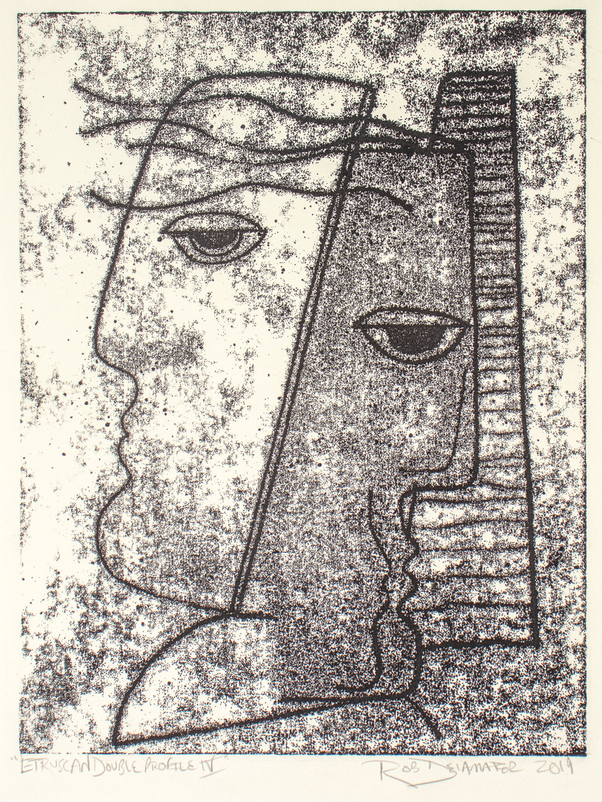 <i>Etruscan Double Profile IV</i> <br>2014 Monotype <br><br>#C3733