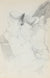 Minimal Figure Sketch<br>1950-60s Graphite<br><br>#0258