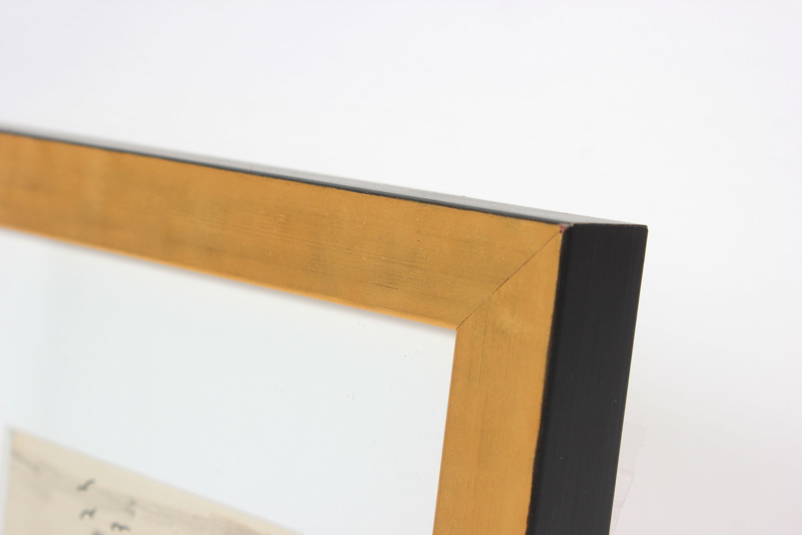 Petite Seascape Ink Wash<br>Mid Century Ink on Paper<br><br>#0479