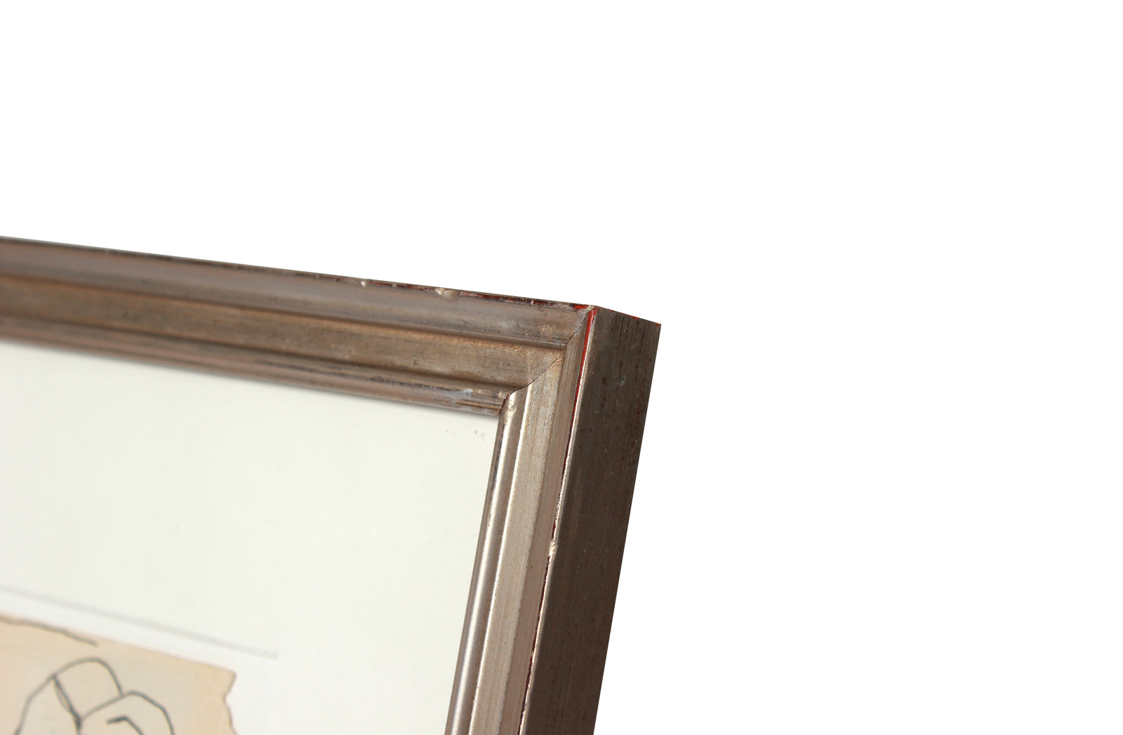 Topsy-Turvey Minimalist Figures <br>Early 20th Century Ink <br><br>#11258