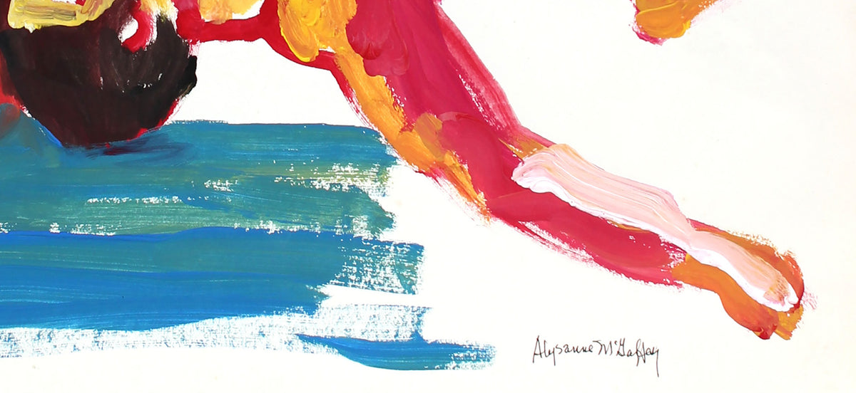 <i>Male Figure #19</i><br>1950-60s Distemper<br><br>#12720