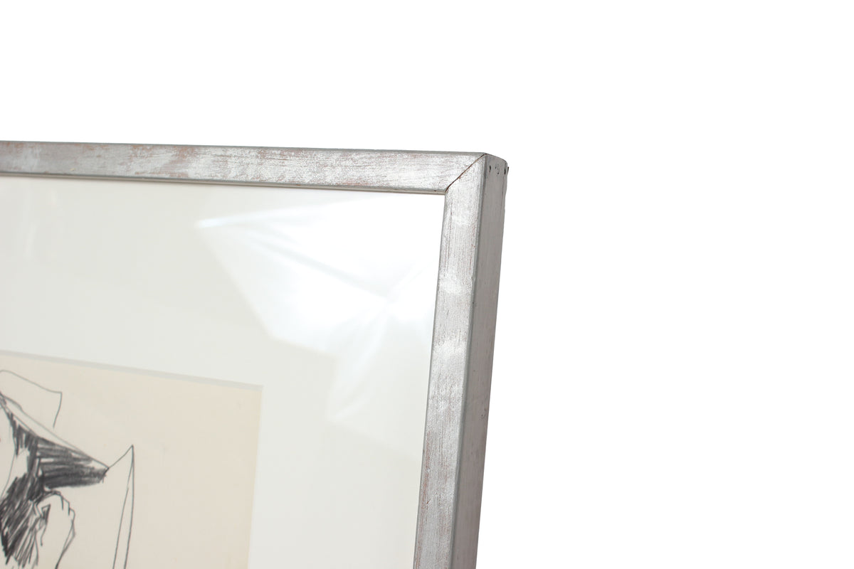 <i>The Fox Fur</i><br>1950-60s Graphite<br><br>#12721