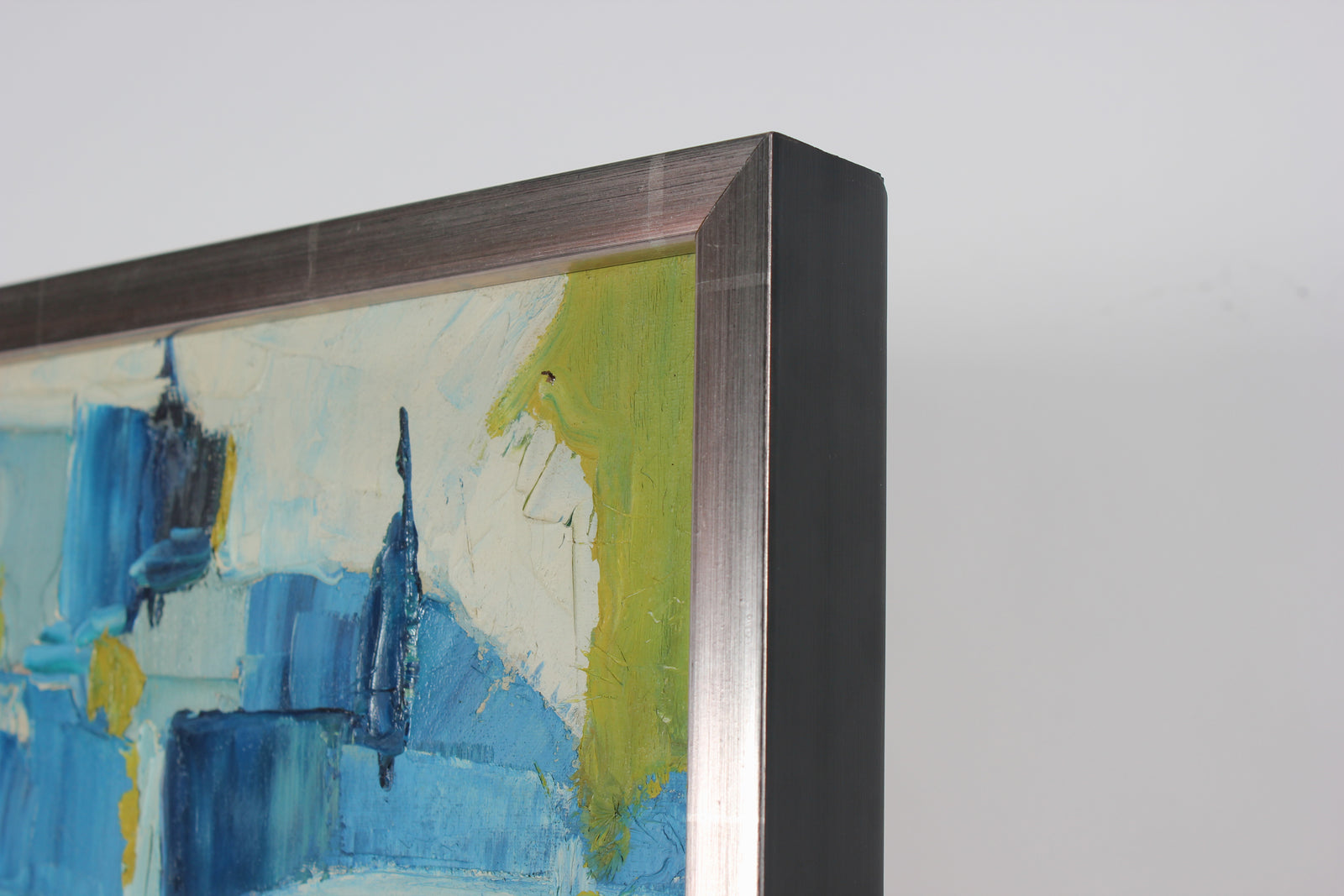 Bay Area Figurative Coastal Abstract<br>1950s Oil<br><br>#12728