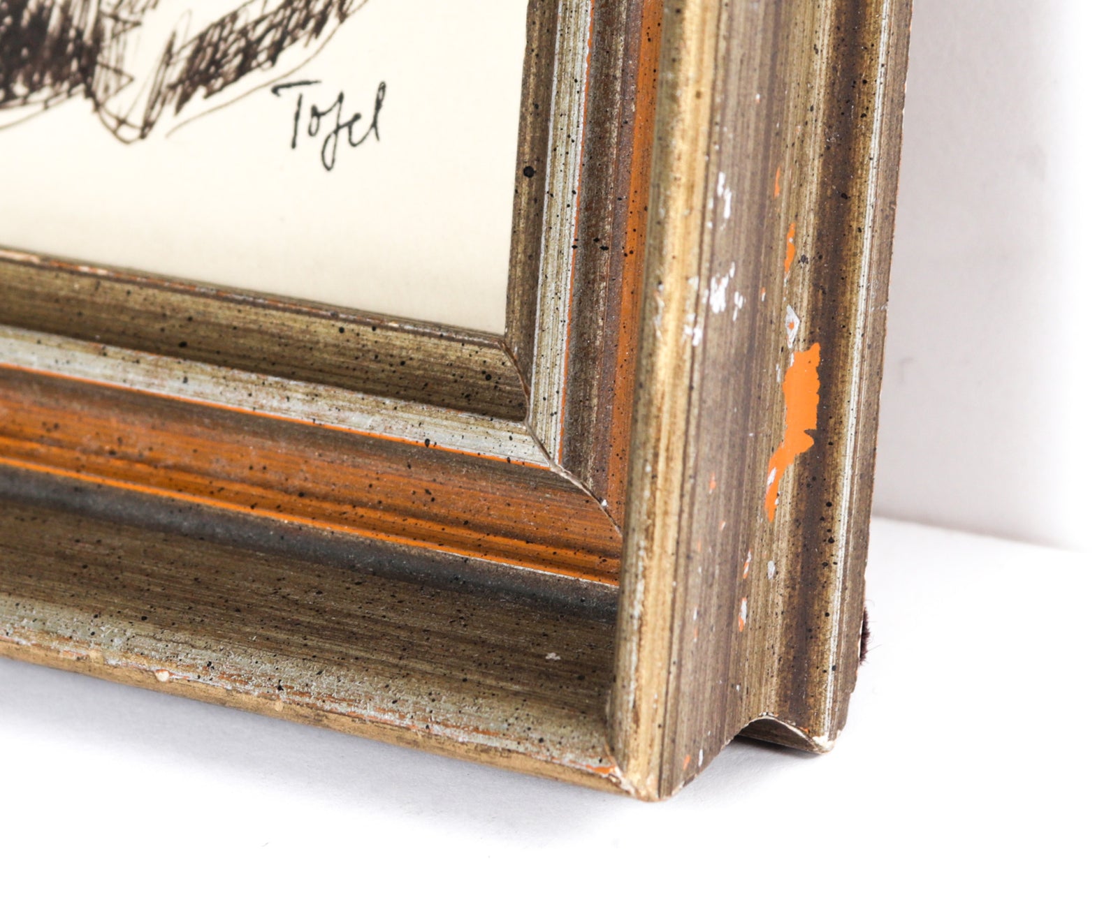 Morning Bun Study<br>20th C. Ink <br><br>#13473