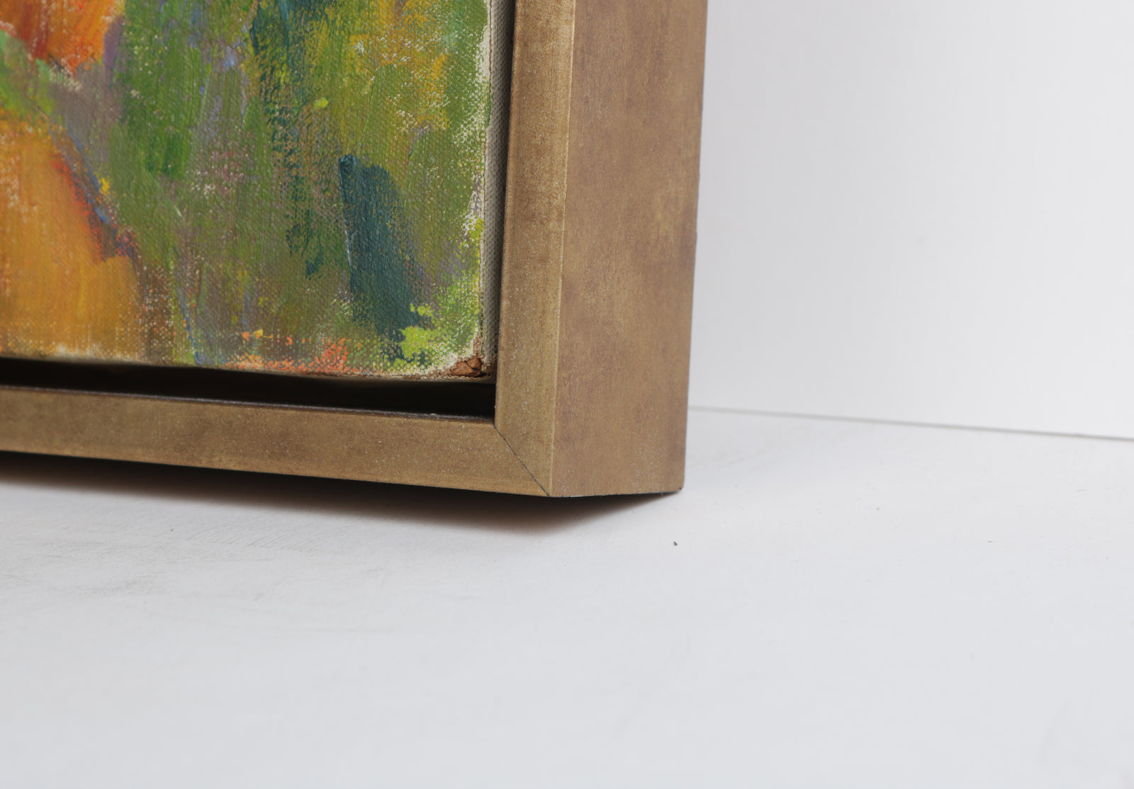 Bold Expressionist Figure Scene <br>1948 Oil on Canvas <br><br>#13931