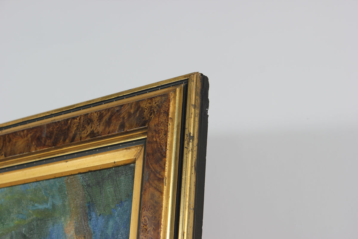 <i>Miami Beach</i> <br>1940 Oil <br><br>#13954