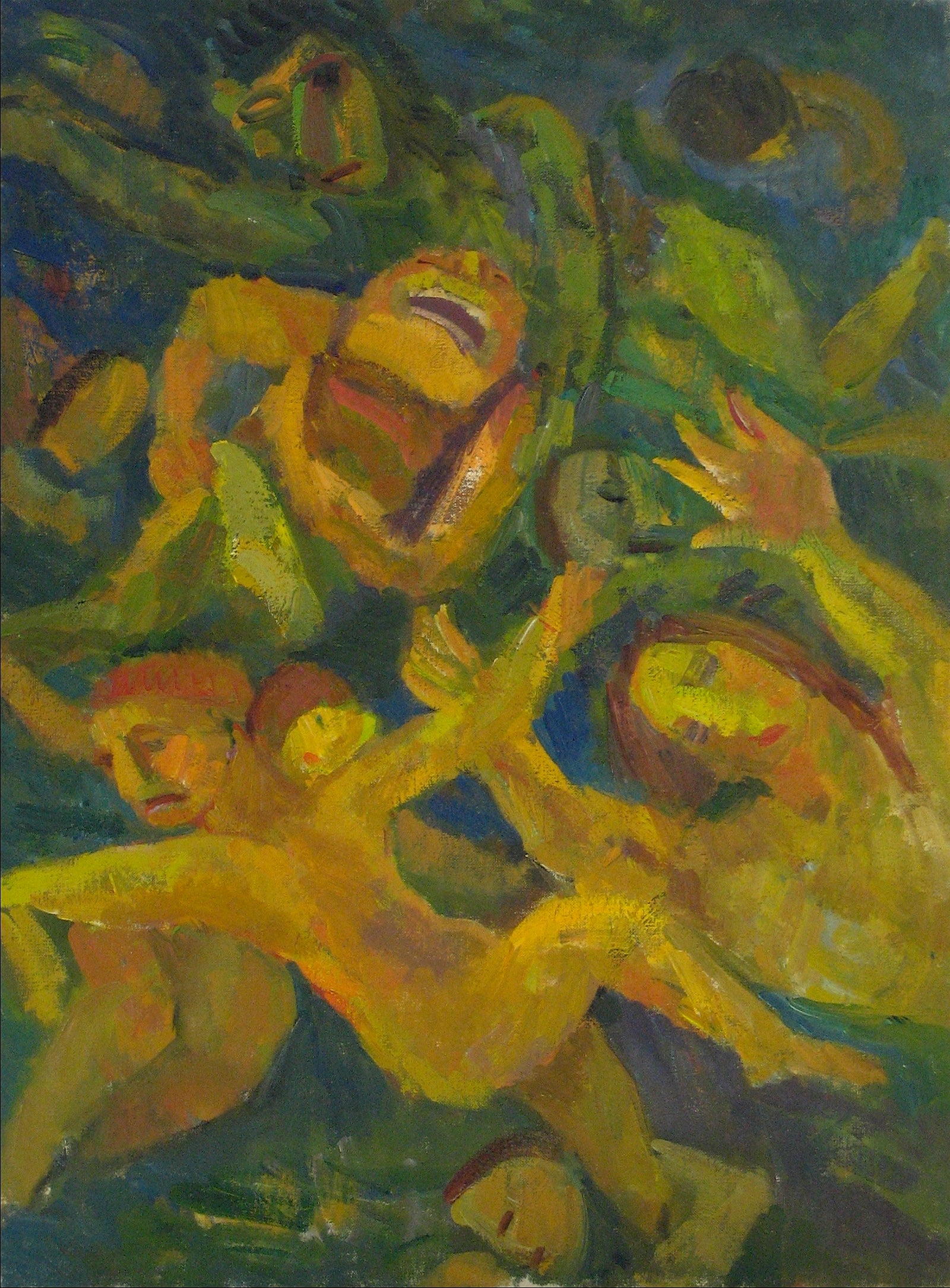 <i>Swimmers</i><br>1951 Oil<br><br>#13958