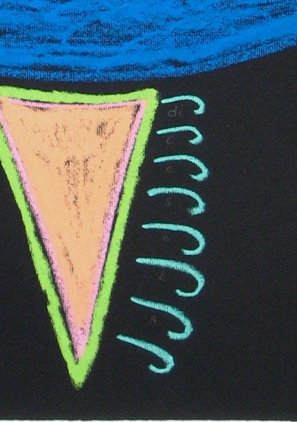 Colorful Geometric Pastel Abstract<br>Mid - Late 20th Century<br><br>#17207