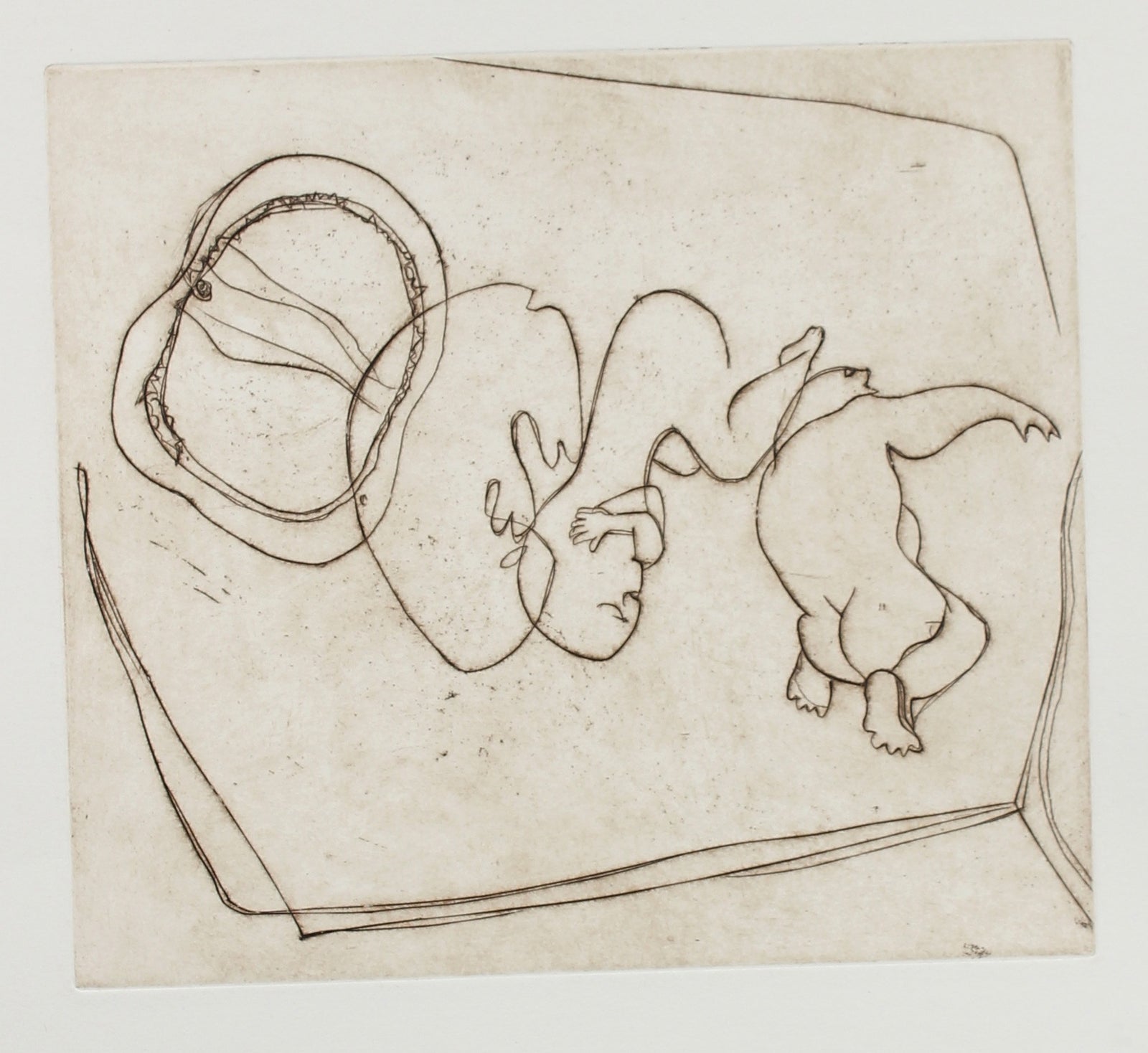 Infancy in the Abstract<br>1960-70s Etching<br><br>#2246