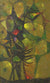 <i>Arachnidan Design</i><br>1930s Oil Abstract<br><br>#13536