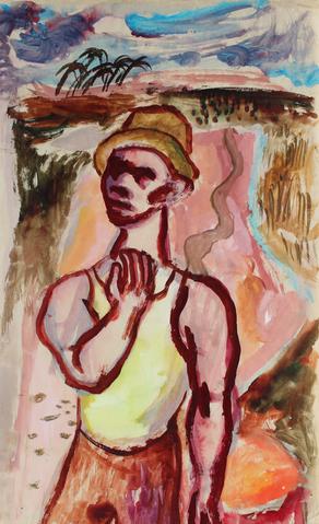 Fiji Islands<br>1943 Goauche<br><br>#30972