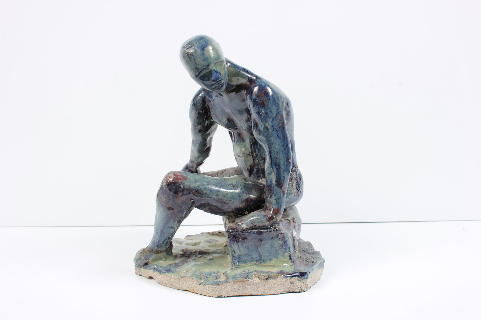 Blue Man Nude<br>2003 Ceramic<br><br>#31993