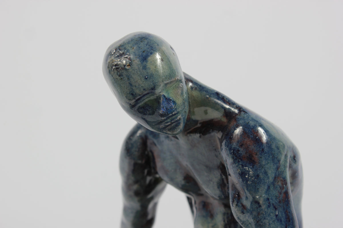 Blue Man Nude<br>2003 Ceramic<br><br>#31993
