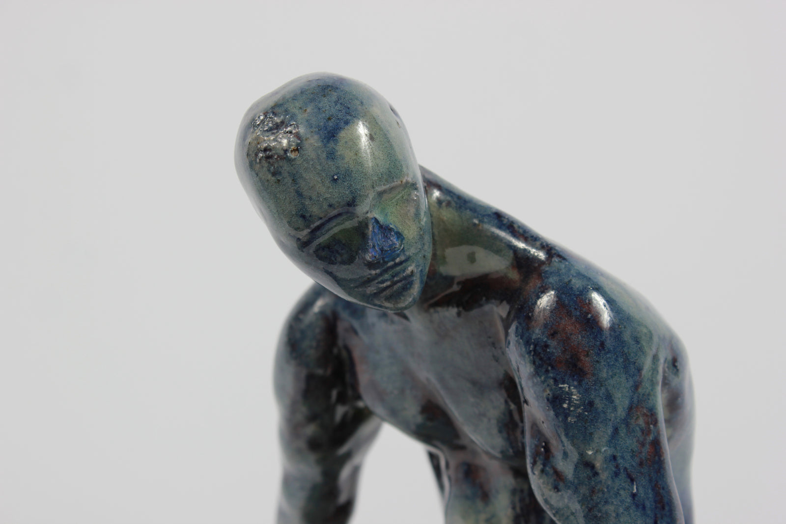Blue Man Nude<br>2003 Ceramic<br><br>#31993