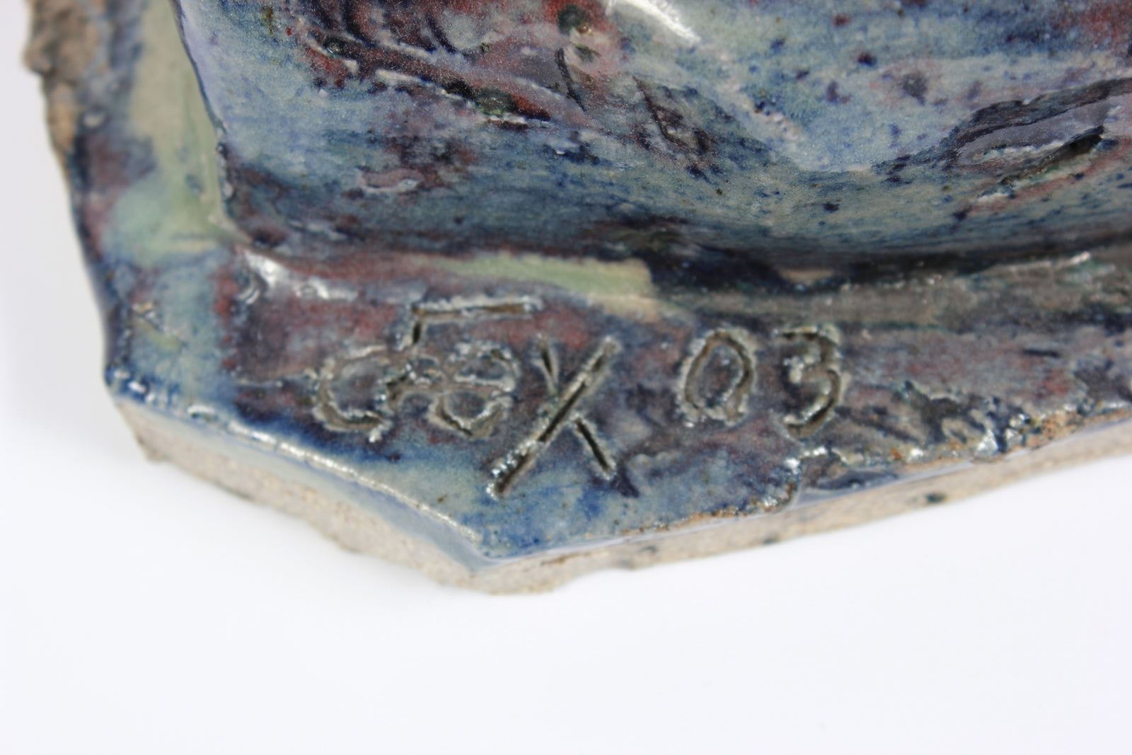 Blue Man Nude<br>2003 Ceramic<br><br>#31993