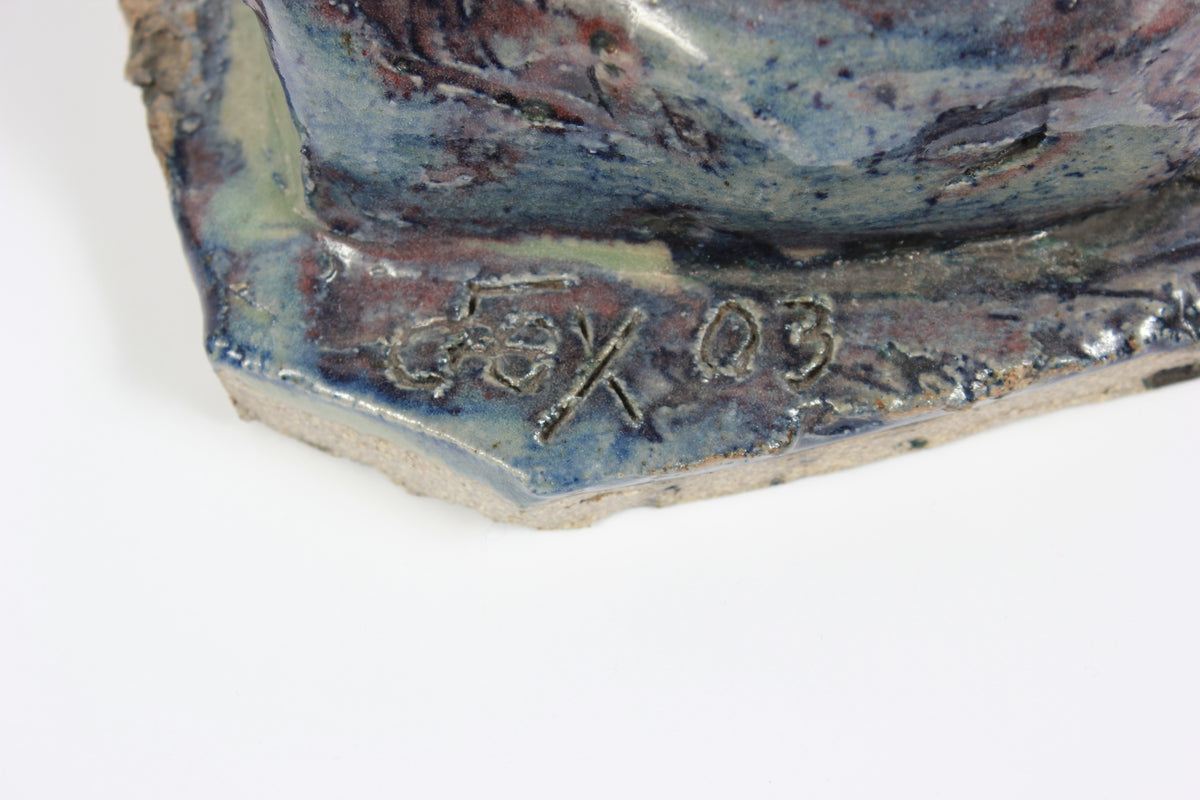 Blue Man Nude<br>2003 Ceramic<br><br>#31993