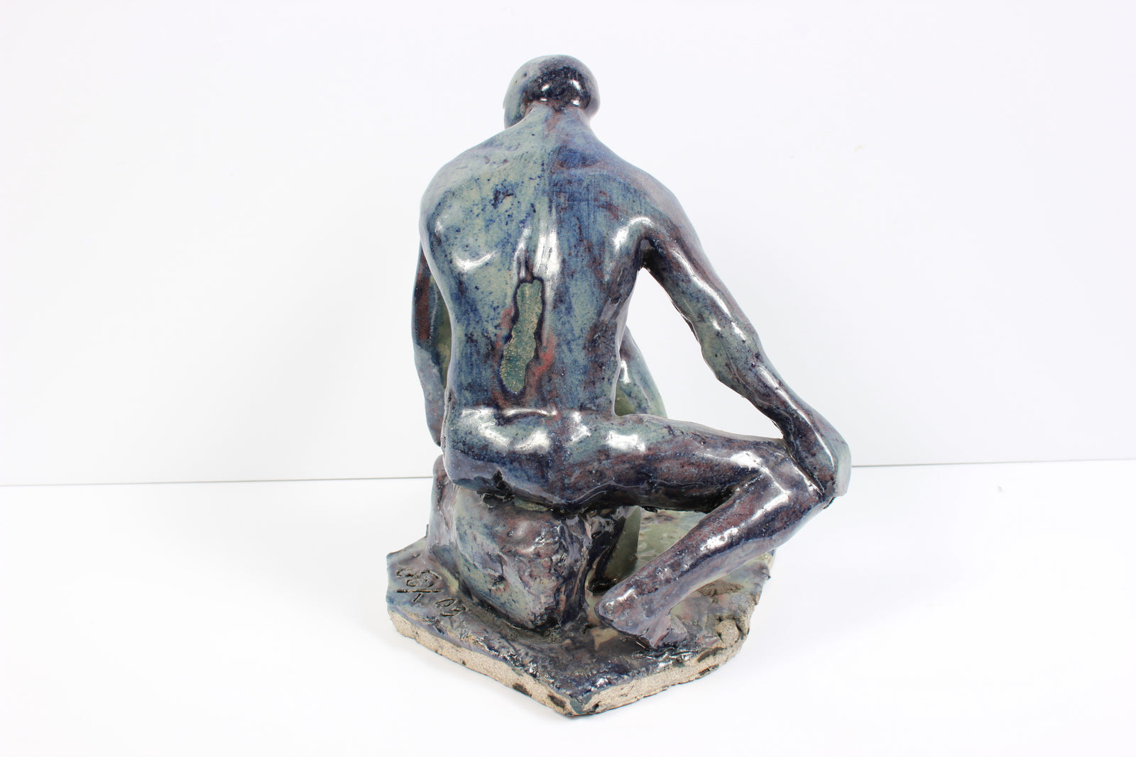 Blue Man Nude<br>2003 Ceramic<br><br>#31993