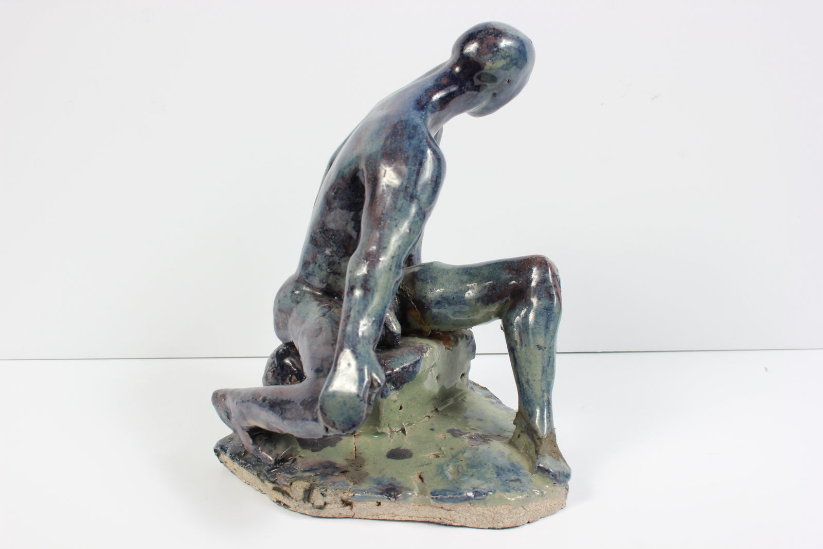 Blue Man Nude<br>2003 Ceramic<br><br>#31993