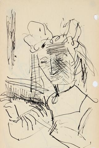 Modernist Ink Sketch<br><br>#57933