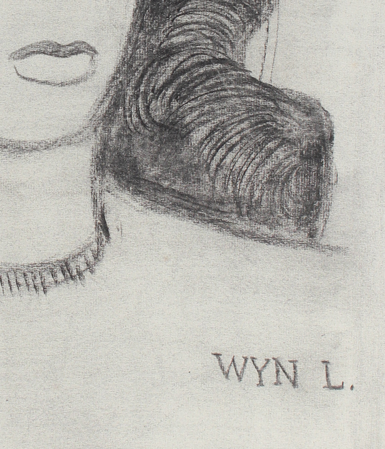<i>WYN L.</i> <br>1945 Charcoal <br><br>#35141