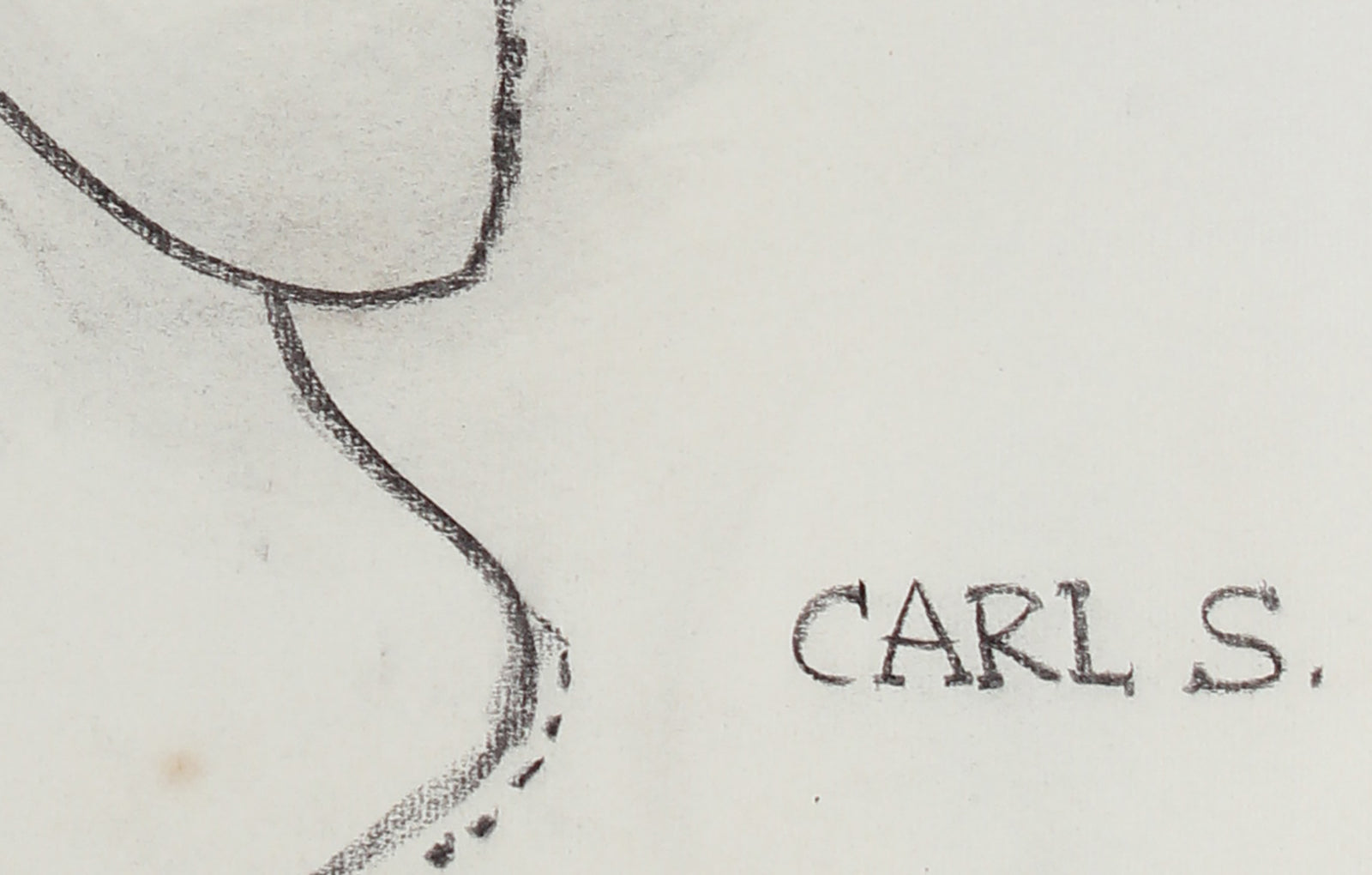 <i>Carl S.</i> <br>1945 Charcoal <br><br>#35146