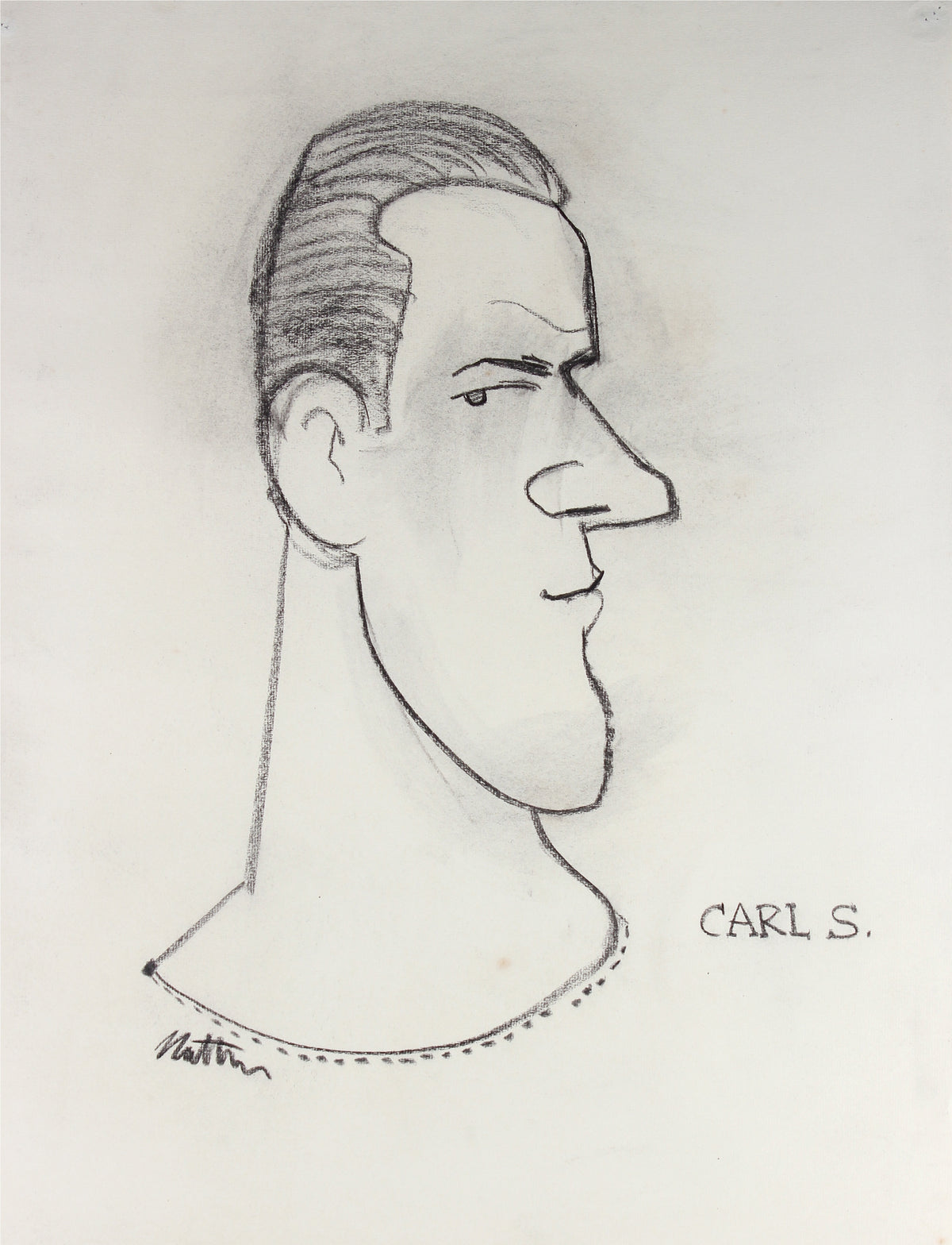 &lt;i&gt;Carl S.&lt;/i&gt; &lt;br&gt;1945 Charcoal &lt;br&gt;&lt;br&gt;#35146
