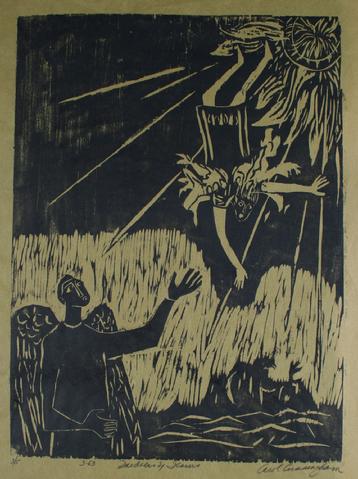 <i>Daedalus & Icarus</i><br>1963 Mythological Print<br><br>#71288