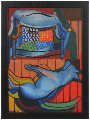 <i>Dog & Gas Heater</i><br>April 1940 Oil<br><br>#71146